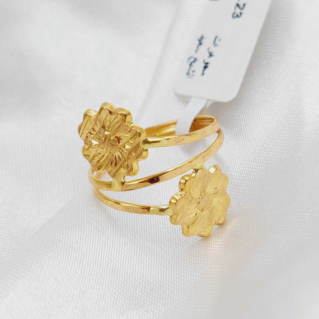 21K Gold Fancy Ring by Saeed Jewelry - Image 1