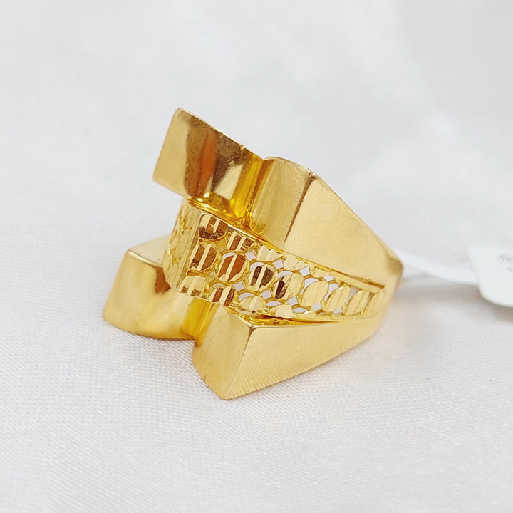 21K Gold Fancy Ring by Saeed Jewelry - Image 5