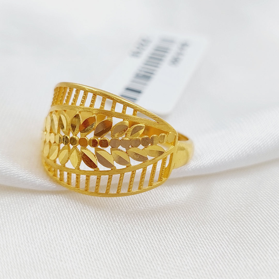 21K Gold Fancy Ring by Saeed Jewelry - Image 4