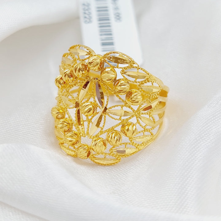 21K Gold Fancy Ring by Saeed Jewelry - Image 6