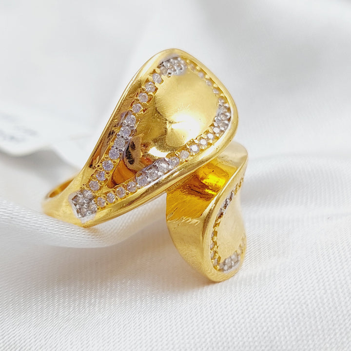 21K Gold Fancy Ring by Saeed Jewelry - Image 5