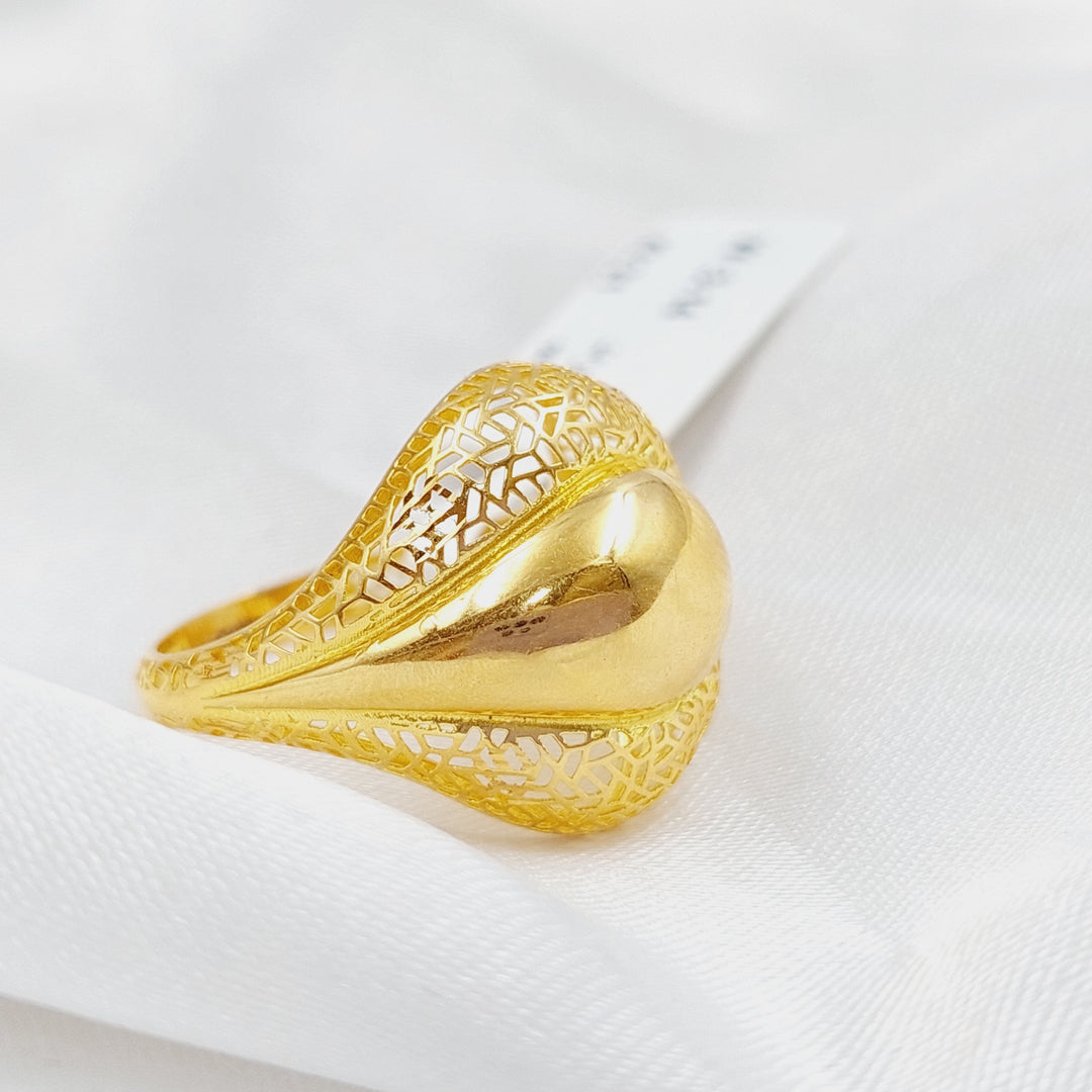 21K Gold Fancy Ring by Saeed Jewelry - Image 6