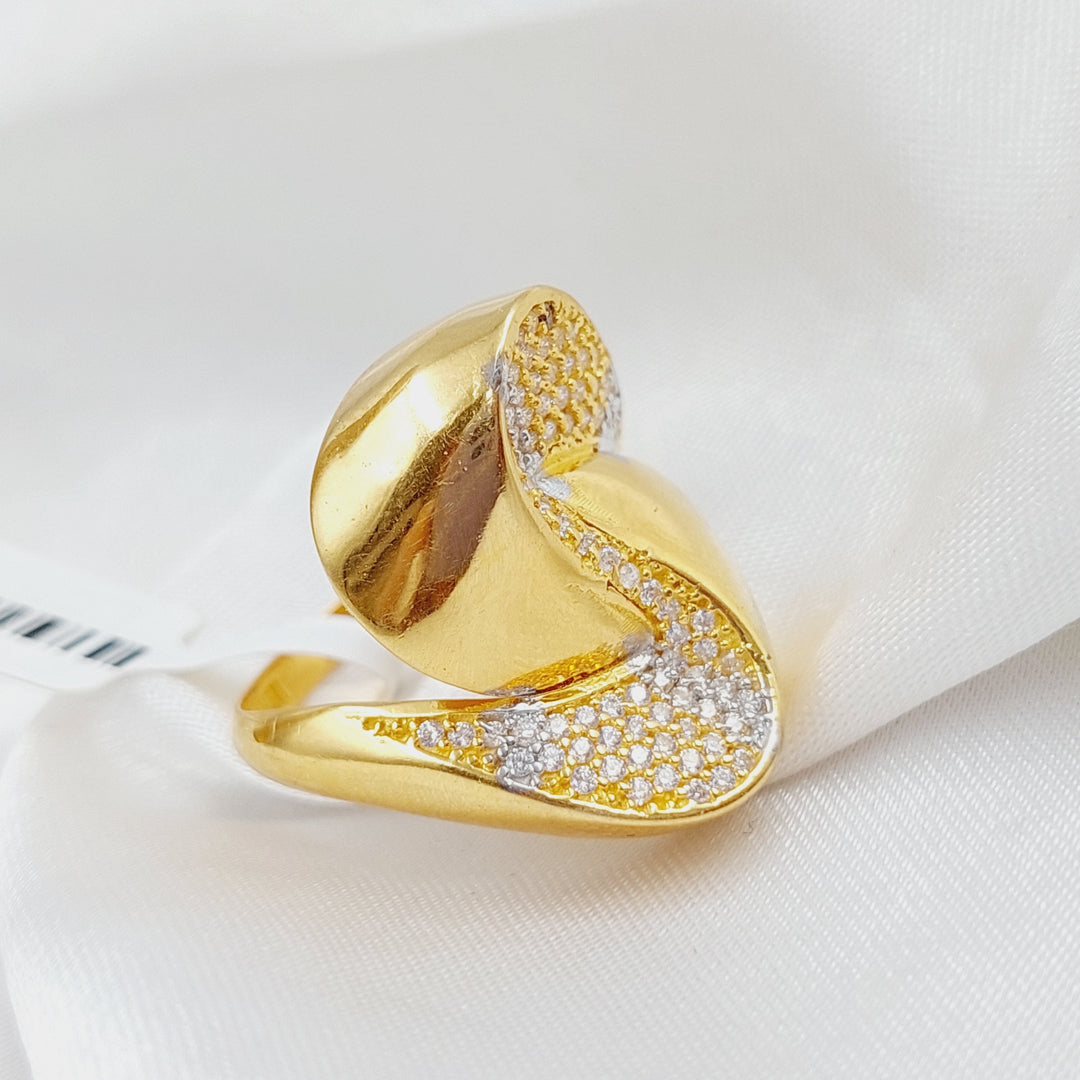 21K Gold Fancy Ring by Saeed Jewelry - Image 2