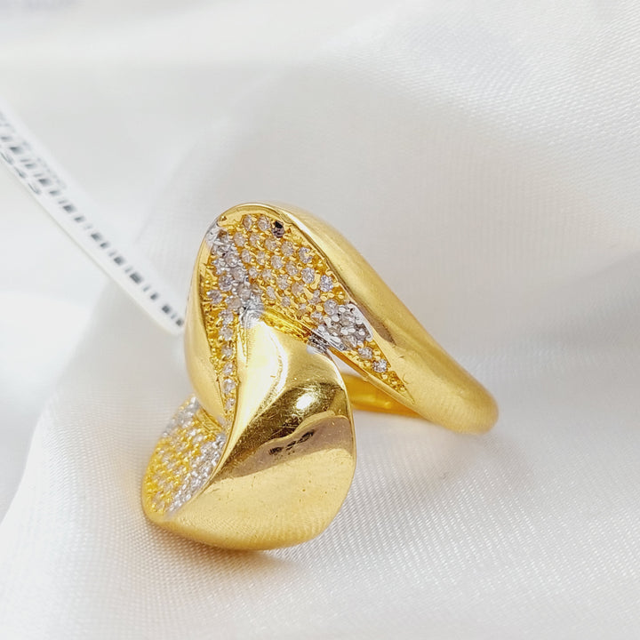 21K Gold Fancy Ring by Saeed Jewelry - Image 3