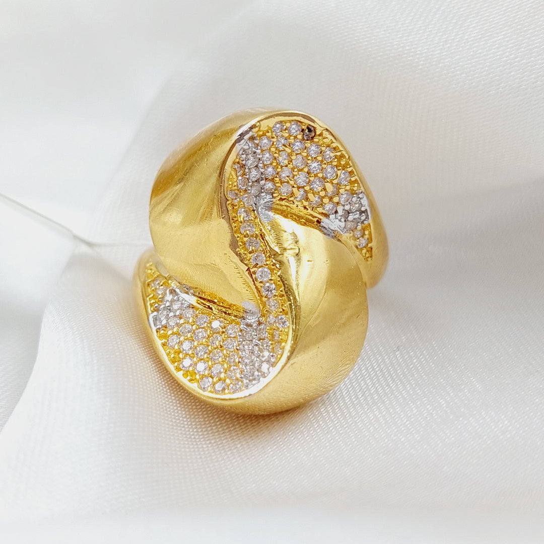 21K Gold Fancy Ring by Saeed Jewelry - Image 1