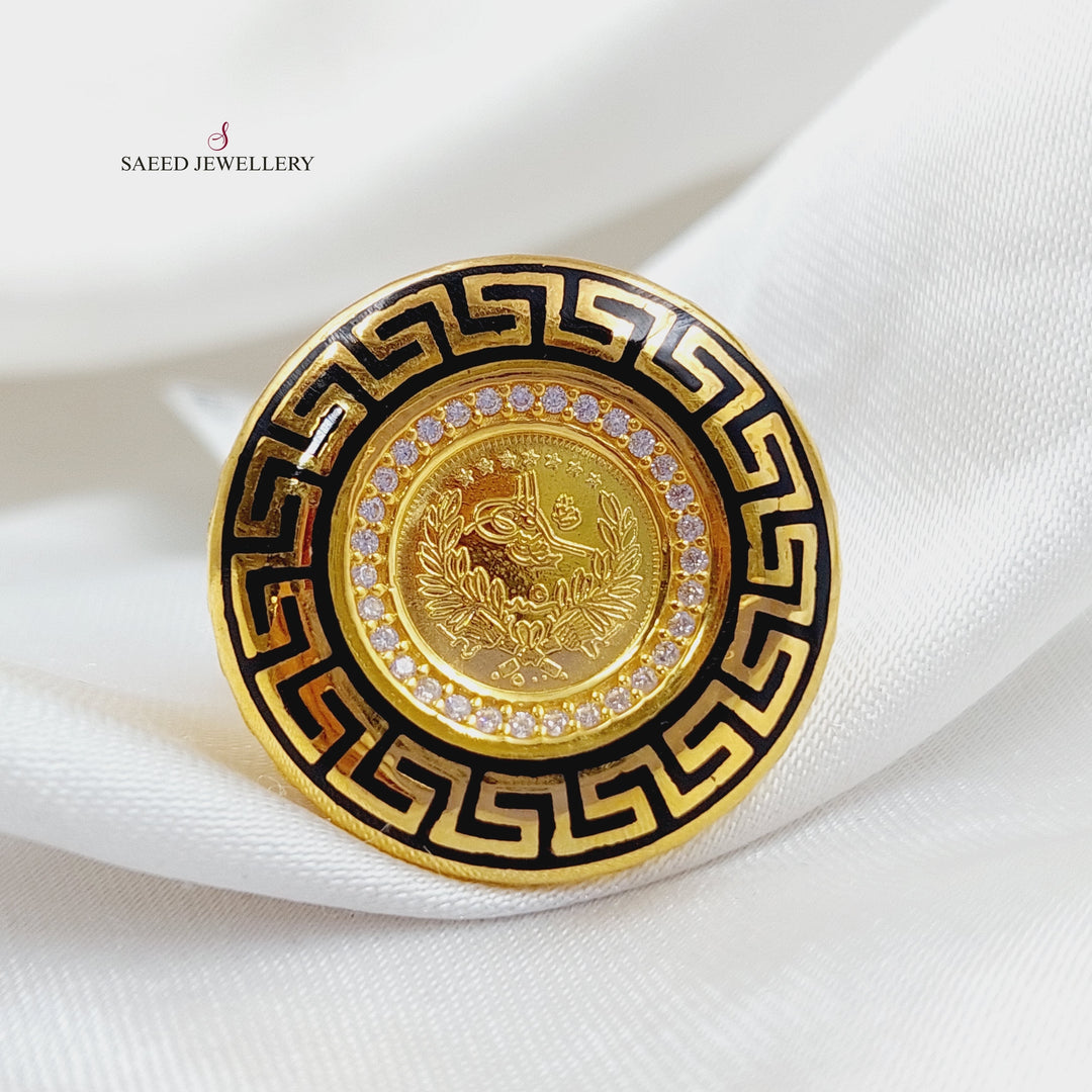 21K Gold Fancy Ring by Saeed Jewelry - Image 5