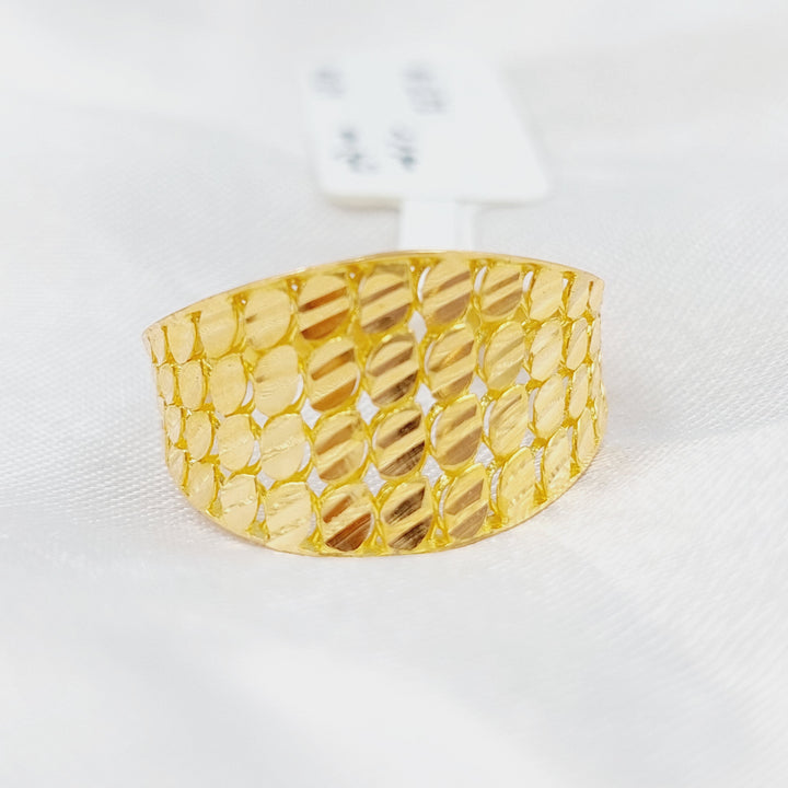 21K Gold Fancy Ring by Saeed Jewelry - Image 5