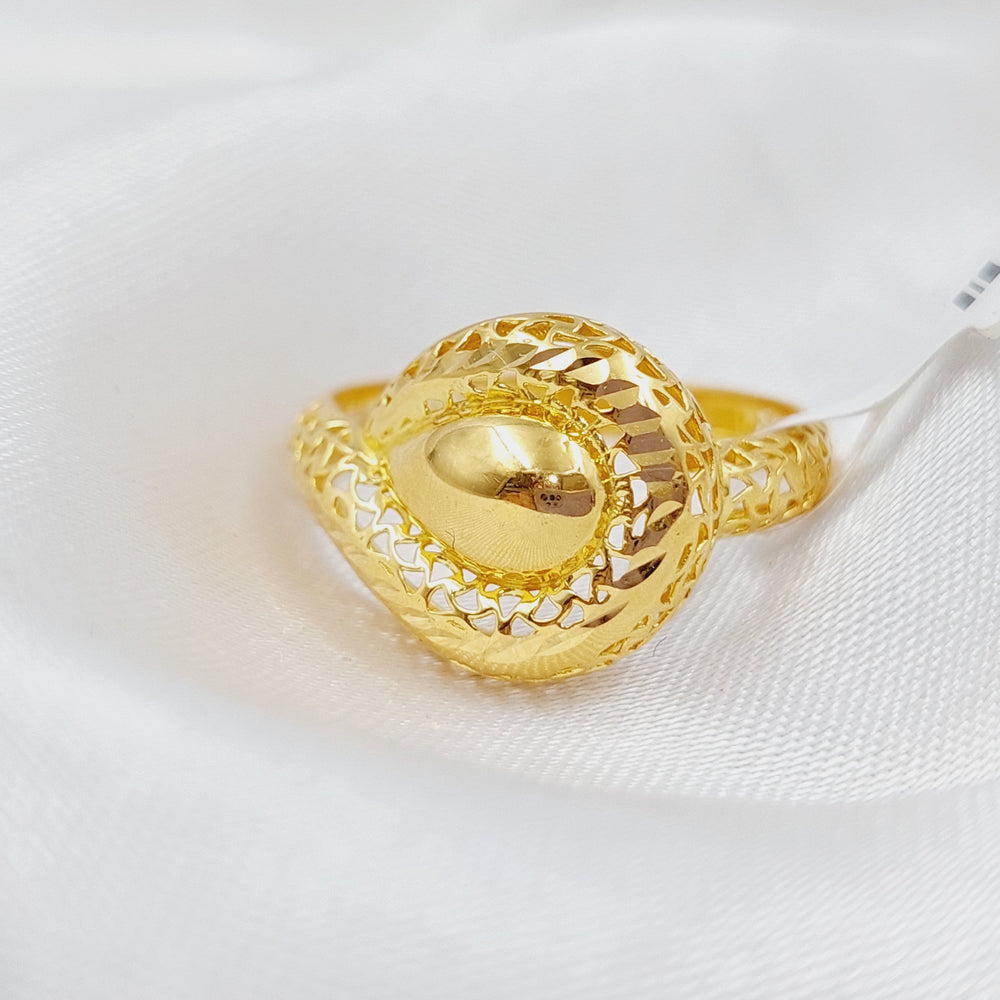 21K Gold Fancy Ring by Saeed Jewelry - Image 2