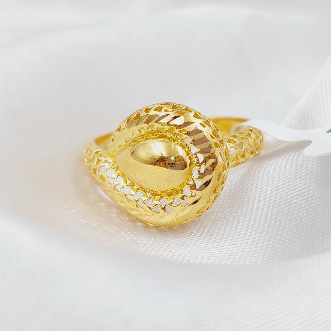 21K Gold Fancy Ring by Saeed Jewelry - Image 4