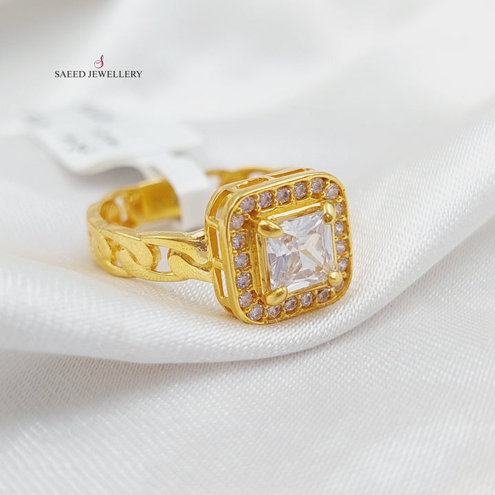 21K Gold Fancy Ring by Saeed Jewelry - Image 1