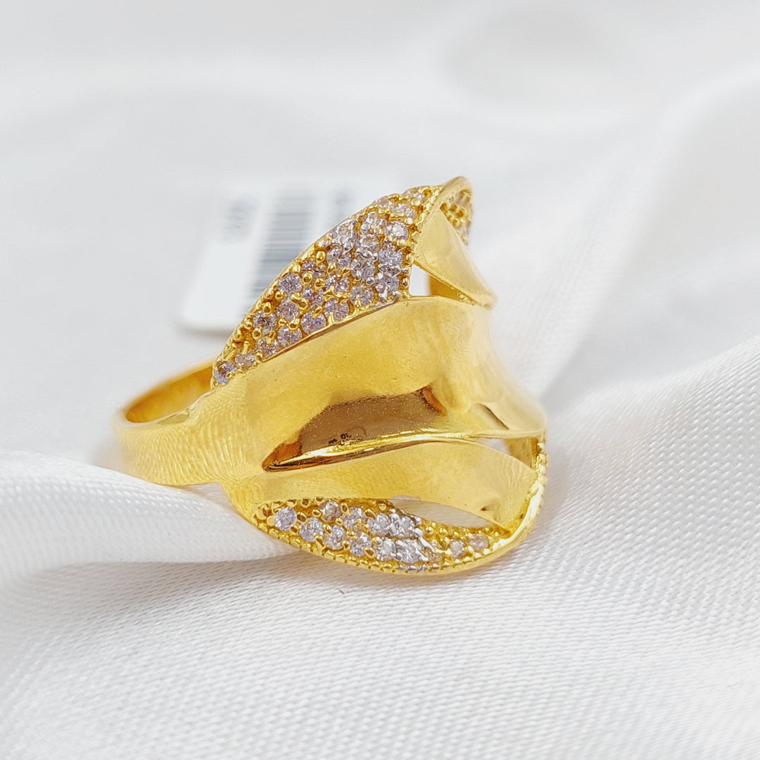 21K Gold Fancy Ring by Saeed Jewelry - Image 1