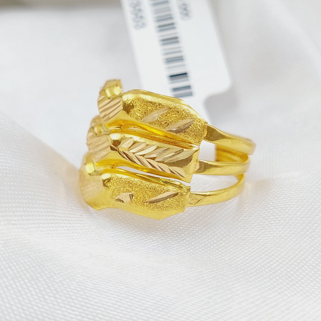 21K Gold Fancy Ring by Saeed Jewelry - Image 7