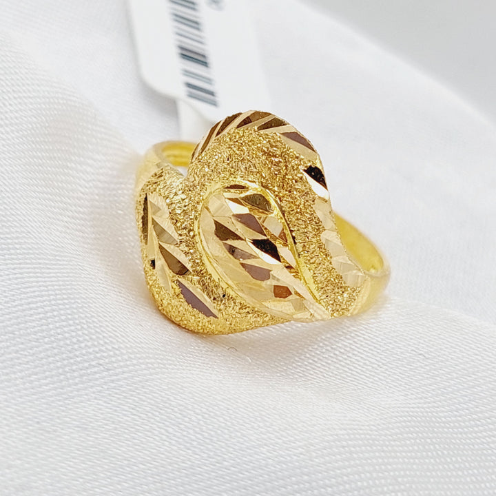 21K Gold Fancy Ring by Saeed Jewelry - Image 2