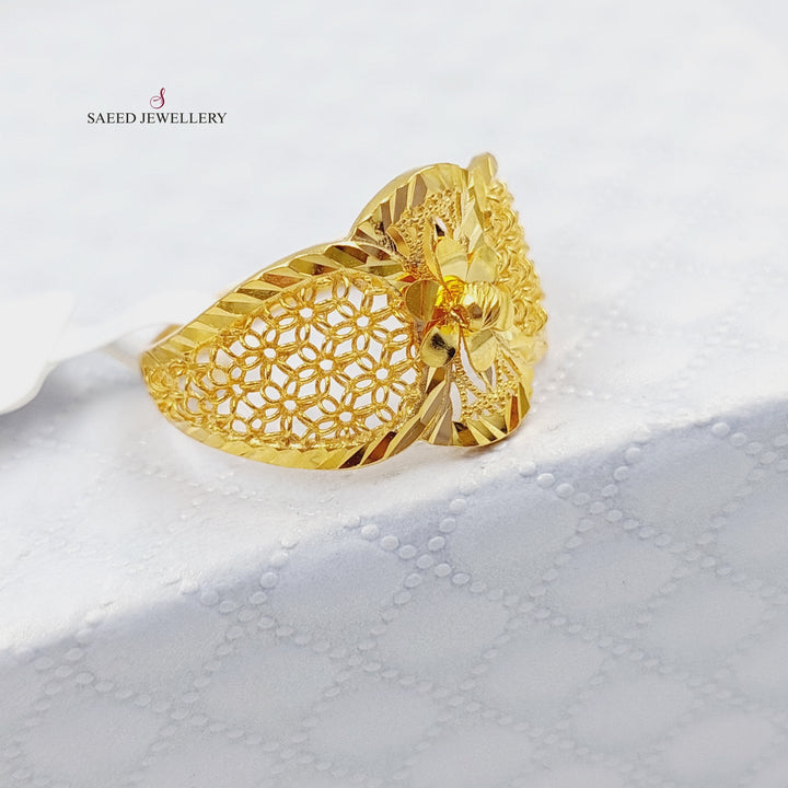 21K Gold Fancy Ring by Saeed Jewelry - Image 10