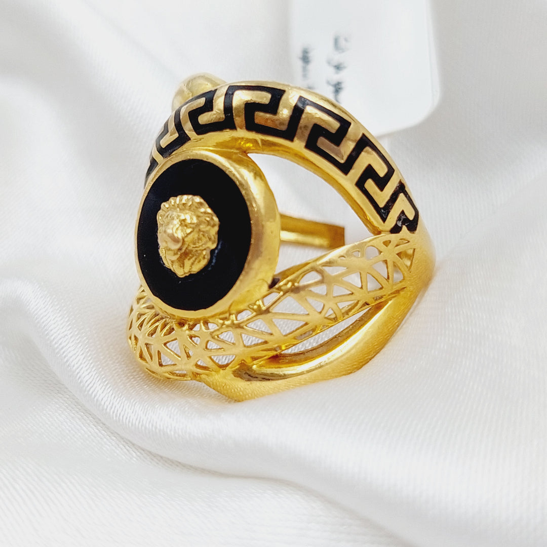 21K Gold Fancy Ring by Saeed Jewelry - Image 1