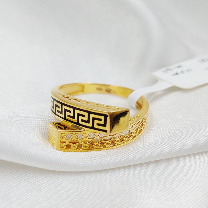 21K Gold Fancy Ring by Saeed Jewelry - Image 1