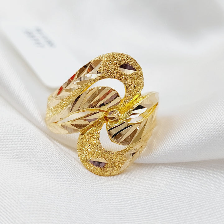 21K Gold Fancy Ring by Saeed Jewelry - Image 1