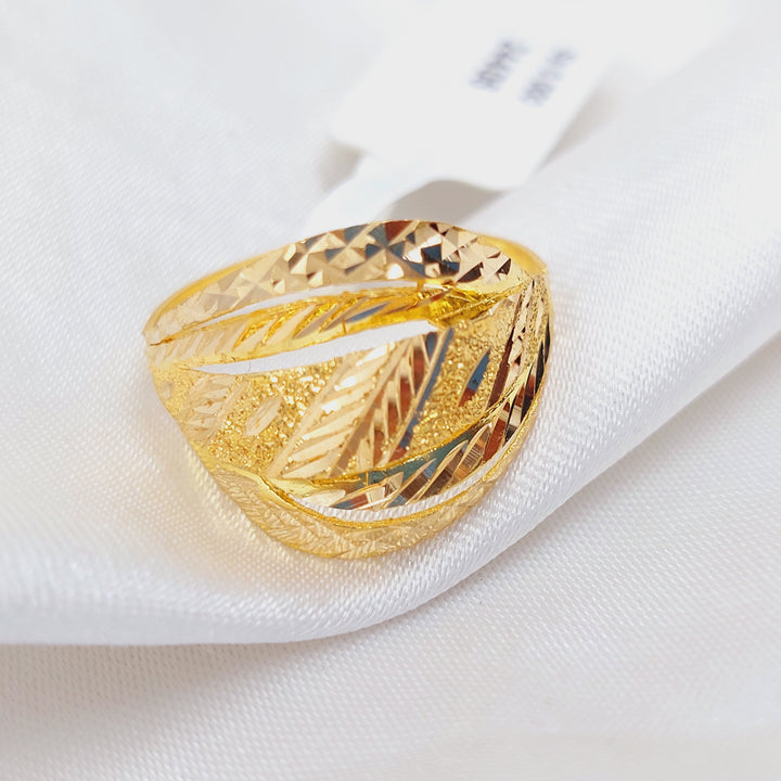 21K Gold Fancy Ring by Saeed Jewelry - Image 4