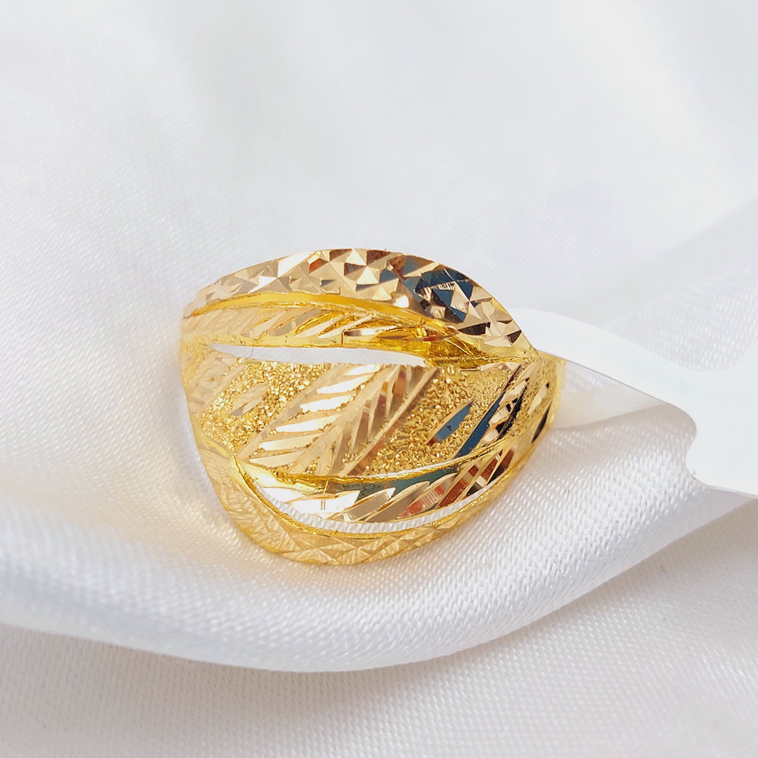 21K Gold Fancy Ring by Saeed Jewelry - Image 5