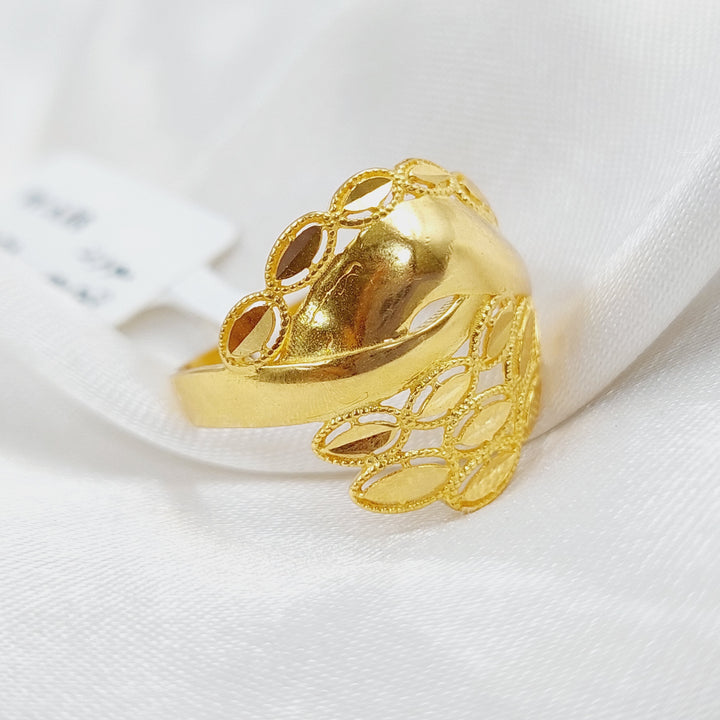 21K Gold Fancy Ring by Saeed Jewelry - Image 5