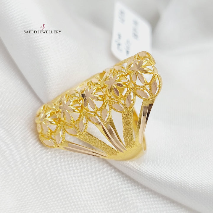 21K Gold Fancy Ring by Saeed Jewelry - Image 5