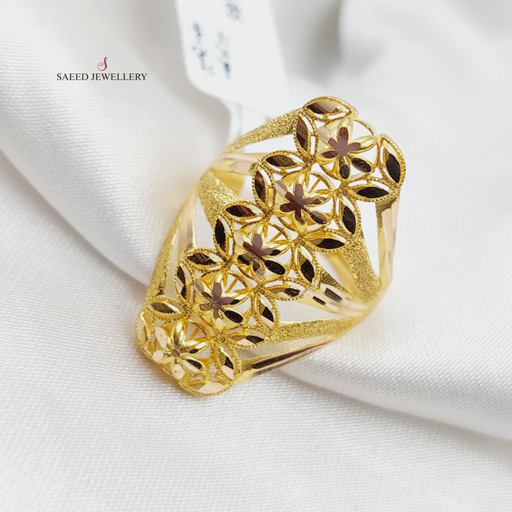 21K Gold Fancy Ring by Saeed Jewelry - Image 6