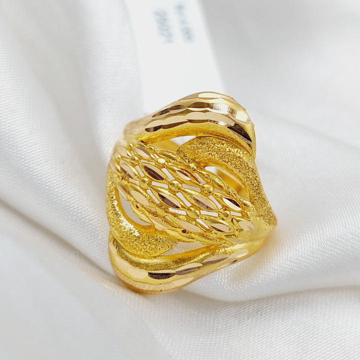 21K Gold Fancy Ring by Saeed Jewelry - Image 7