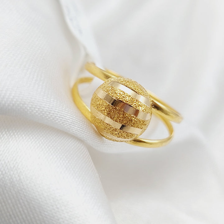 21K Gold Fancy Ring by Saeed Jewelry - Image 4