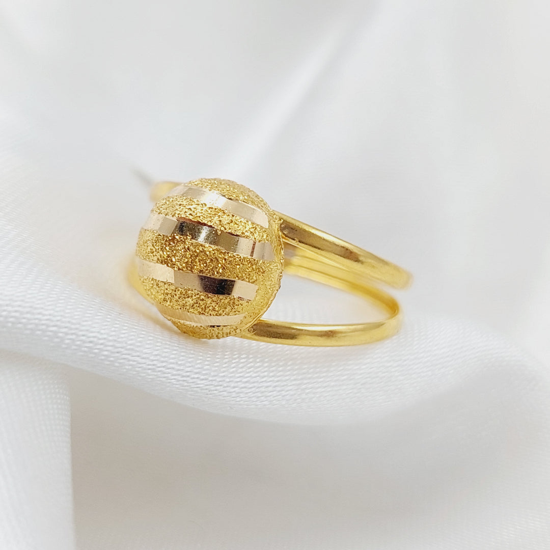 21K Gold Fancy Ring by Saeed Jewelry - Image 1