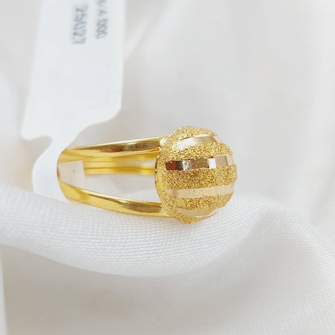 21K Gold Fancy Ring by Saeed Jewelry - Image 4