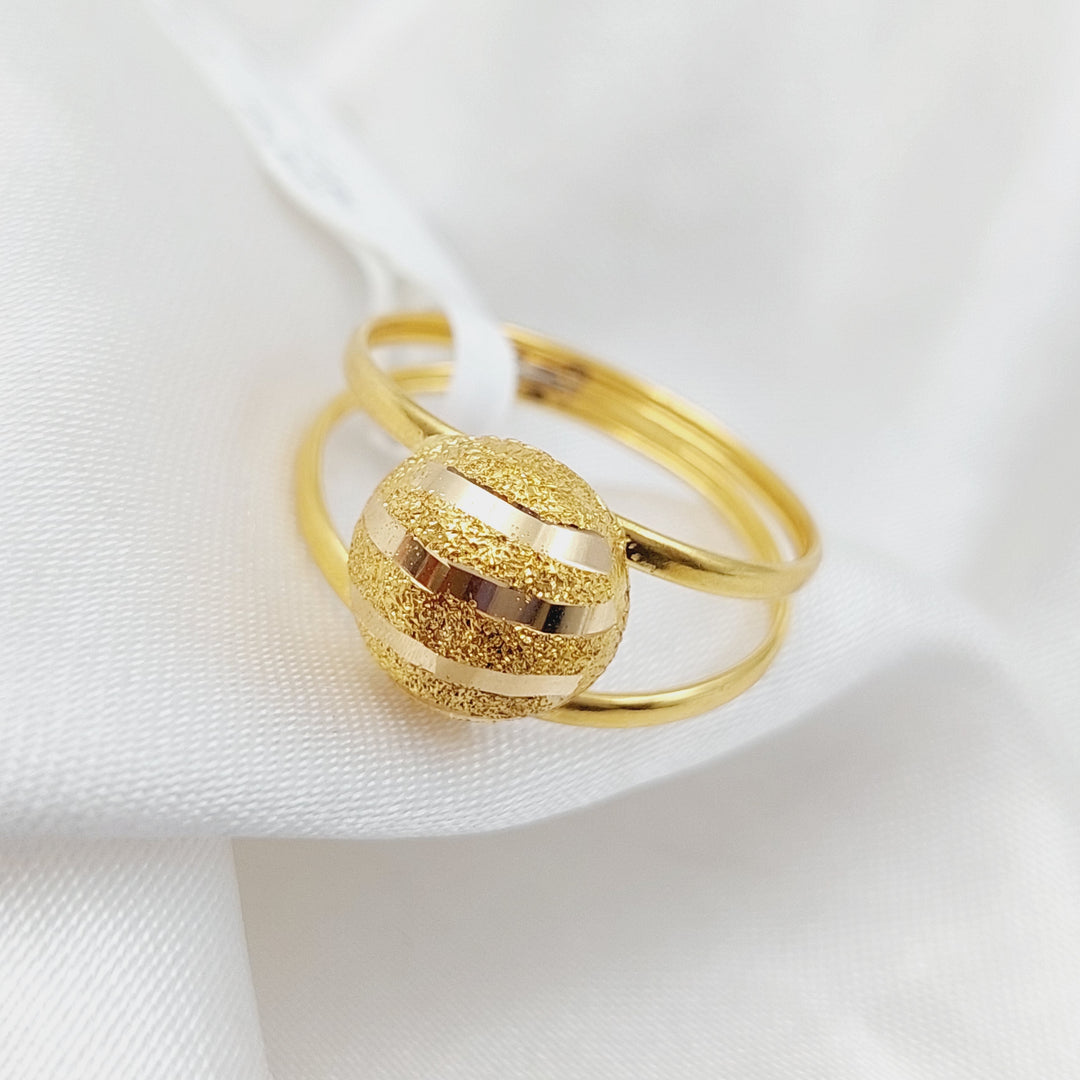 21K Gold Fancy Ring by Saeed Jewelry - Image 5