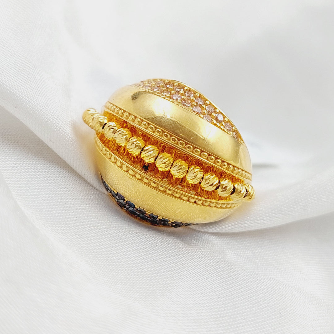 21K Gold Fancy Ring by Saeed Jewelry - Image 1