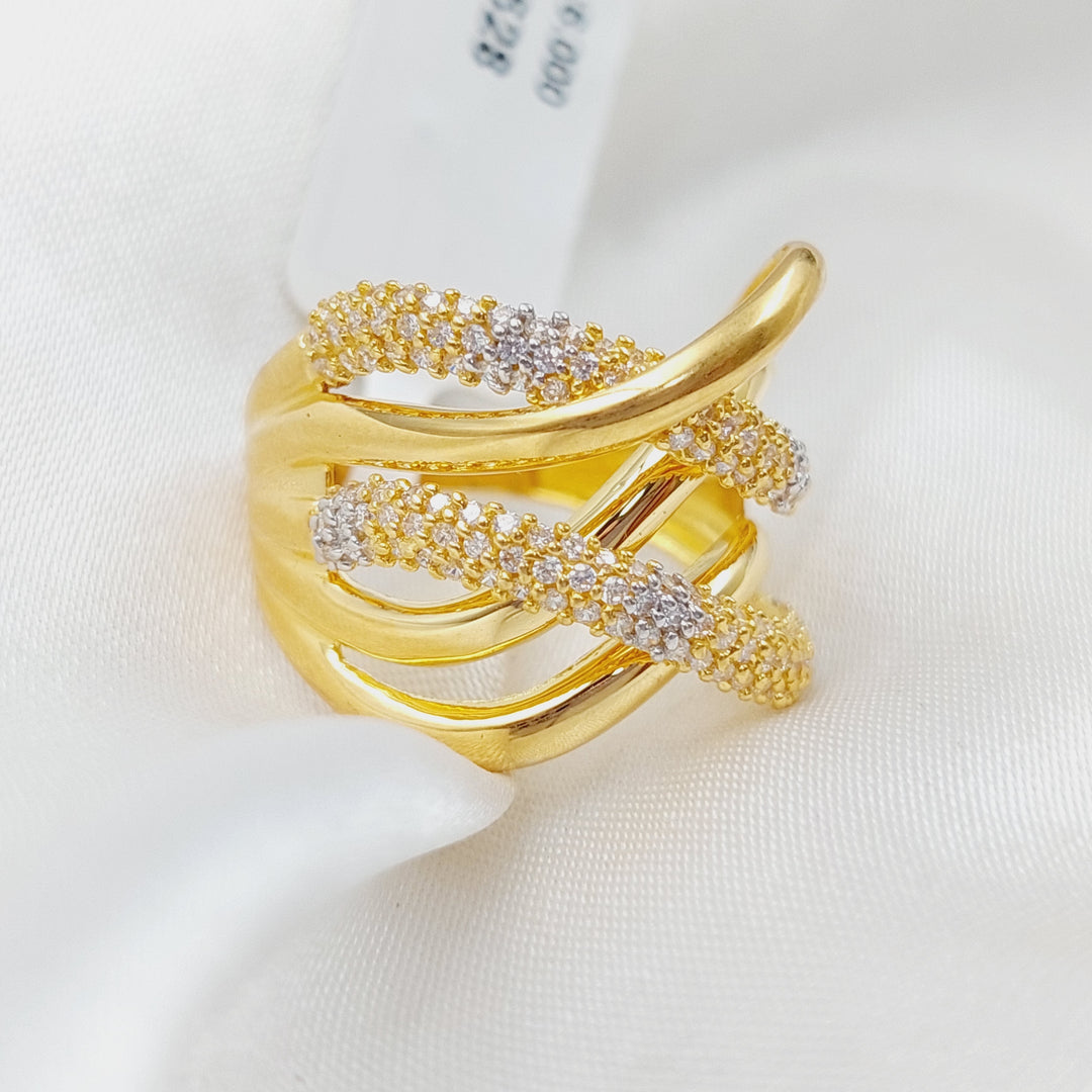 21K Gold Fancy Ring by Saeed Jewelry - Image 4