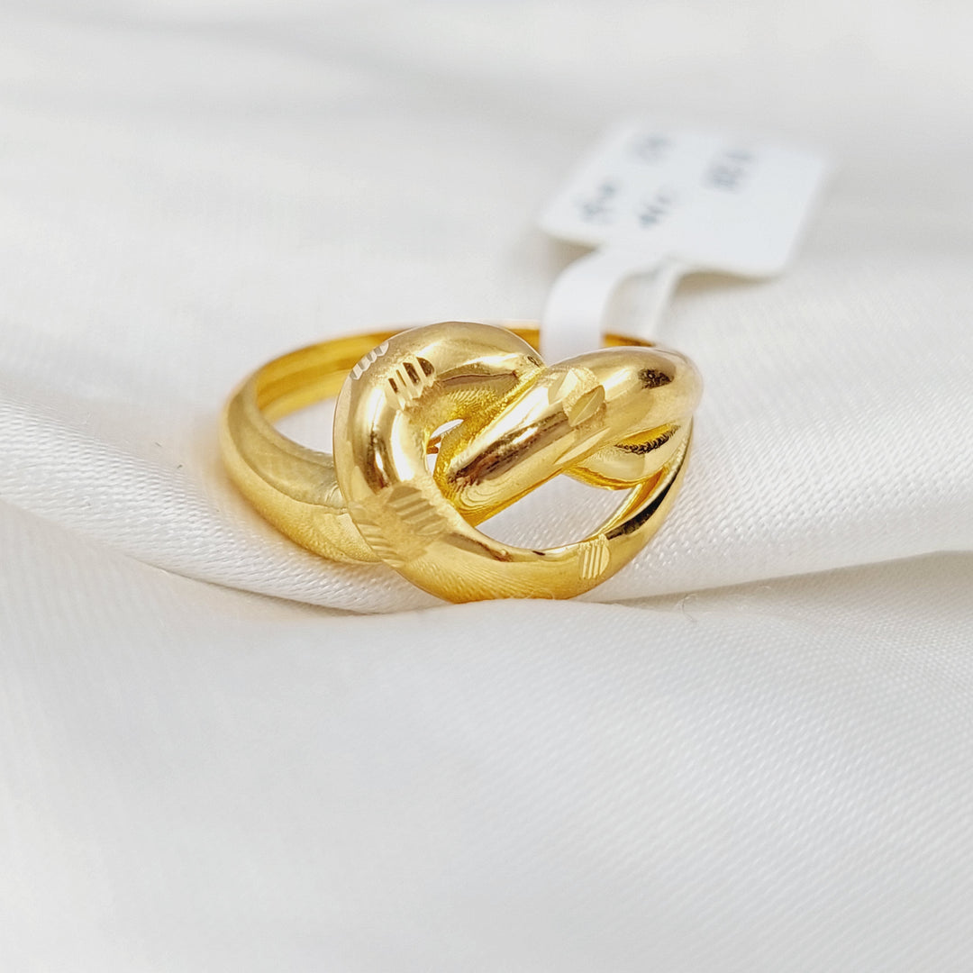 21K Gold Fancy Ring by Saeed Jewelry - Image 4