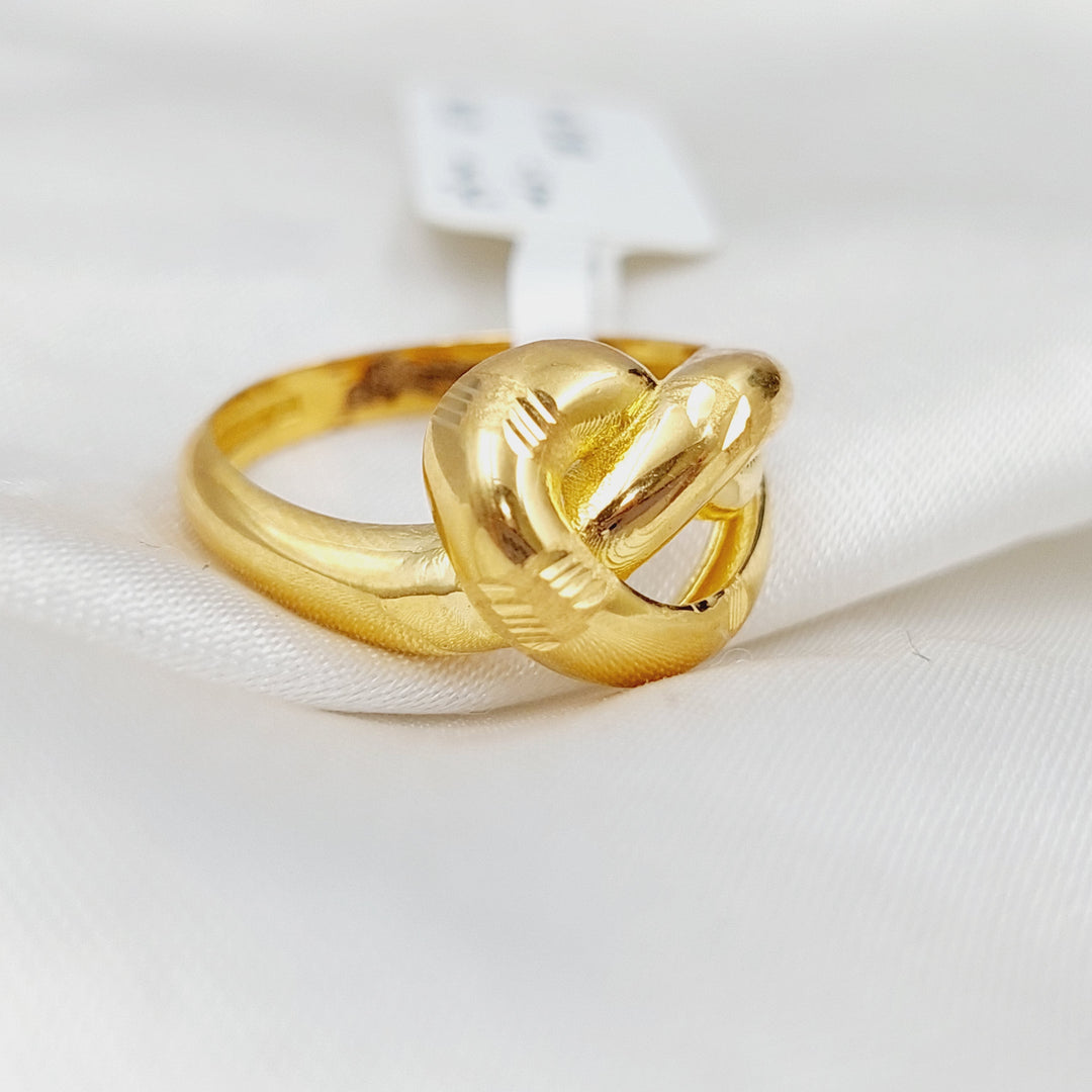 21K Gold Fancy Ring by Saeed Jewelry - Image 5