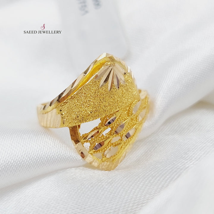 21K Gold Fancy Ring by Saeed Jewelry - Image 7