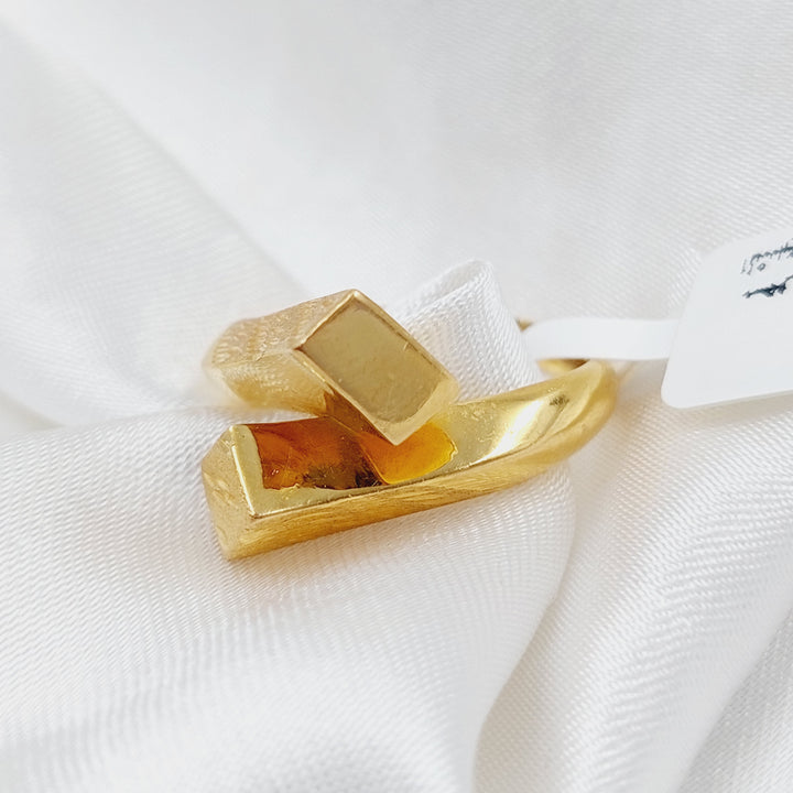 21K Gold Fancy Ring by Saeed Jewelry - Image 6