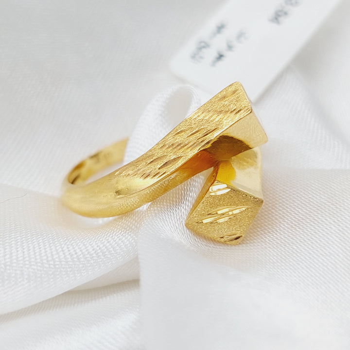 21K Gold Fancy Ring by Saeed Jewelry - Image 4