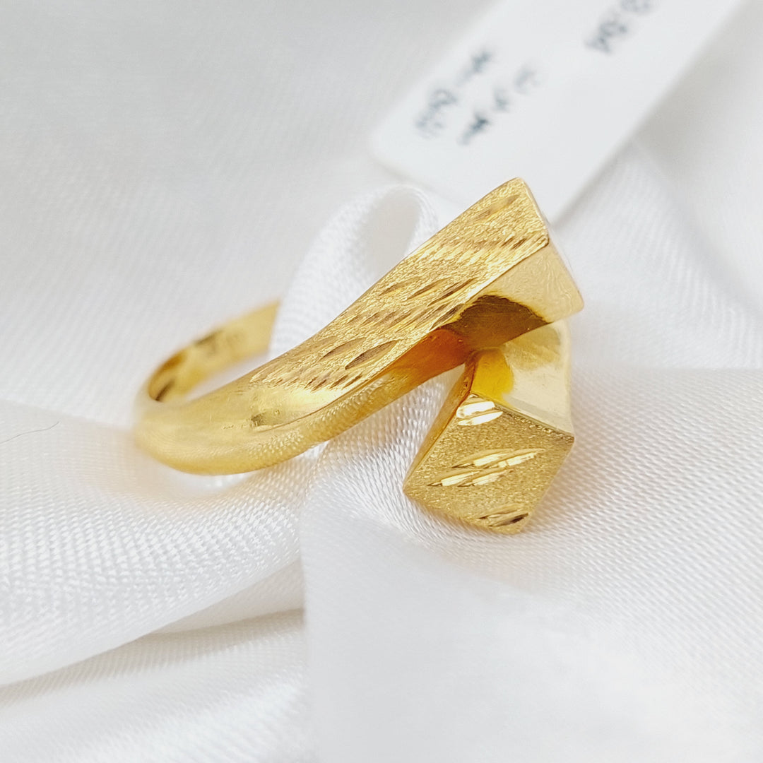 21K Gold Fancy Ring by Saeed Jewelry - Image 7