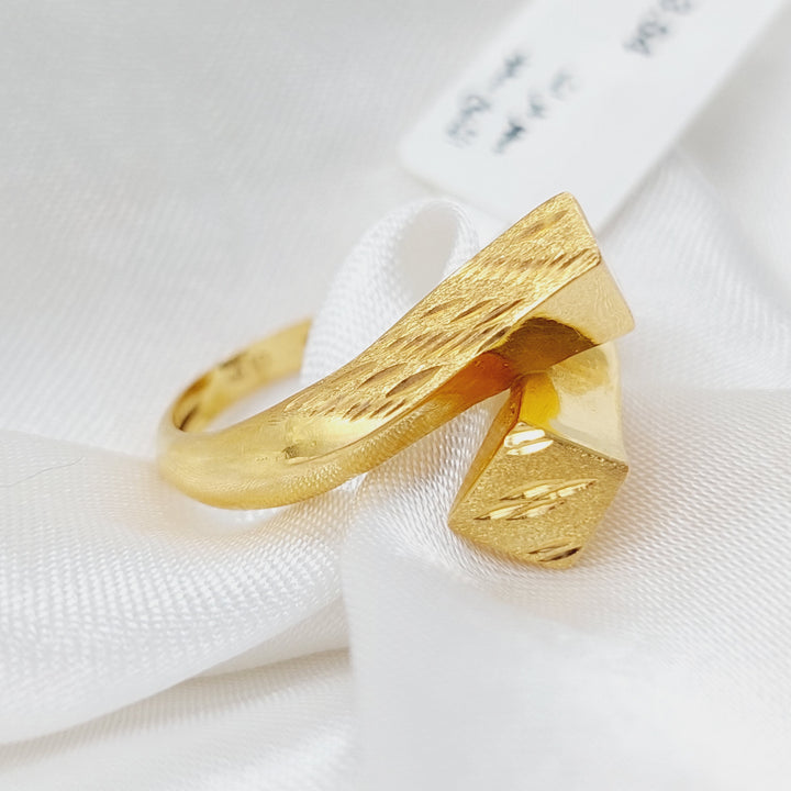 21K Gold Fancy Ring by Saeed Jewelry - Image 1