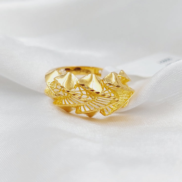 21K Gold Fancy Ring by Saeed Jewelry - Image 3