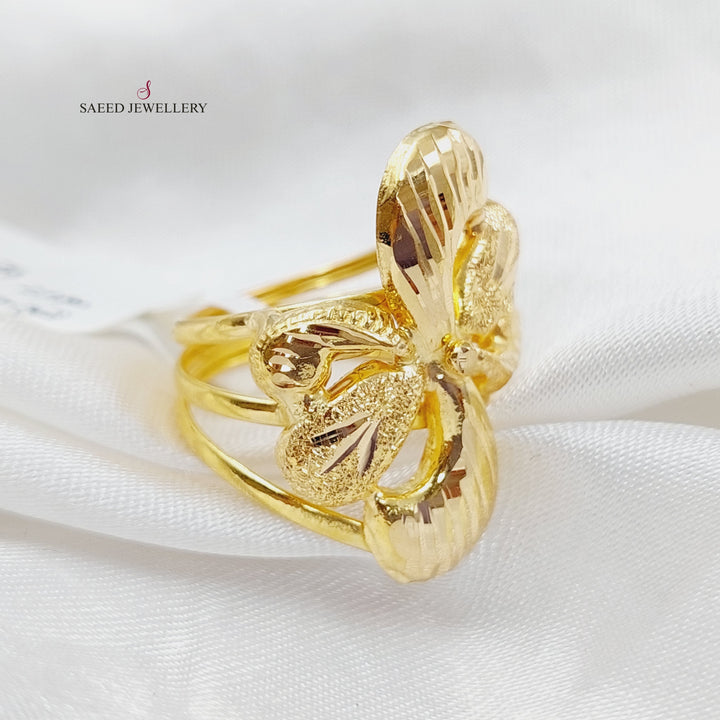 21K Gold Fancy Ring by Saeed Jewelry - Image 1