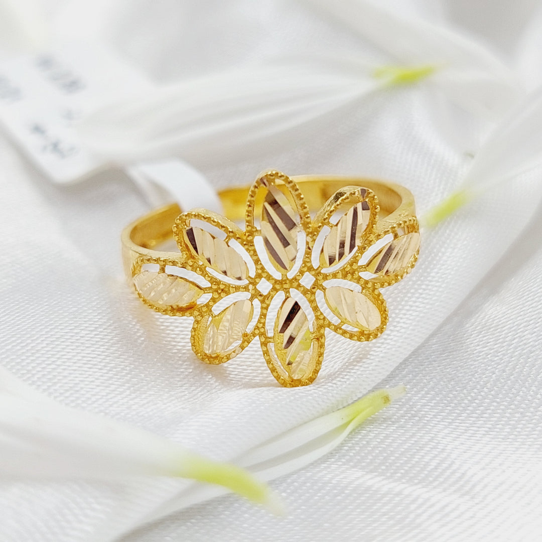 21K Gold Fancy Ring by Saeed Jewelry - Image 5