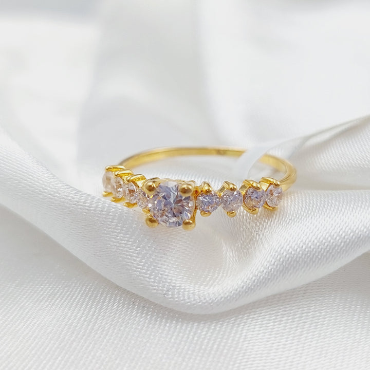 21K Gold Fancy Ring by Saeed Jewelry - Image 2