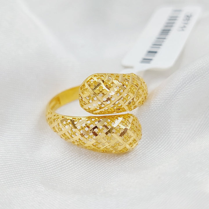 21K Gold Fancy Ring by Saeed Jewelry - Image 4