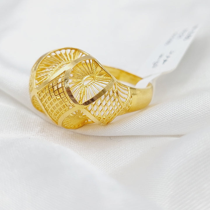 21K Gold Fancy Ring by Saeed Jewelry - Image 5