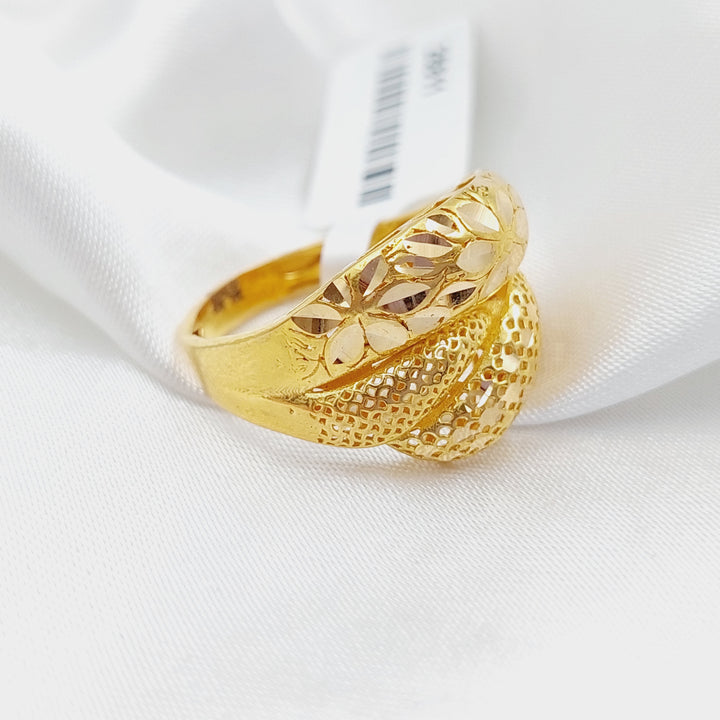 21K Gold Fancy Ring by Saeed Jewelry - Image 5