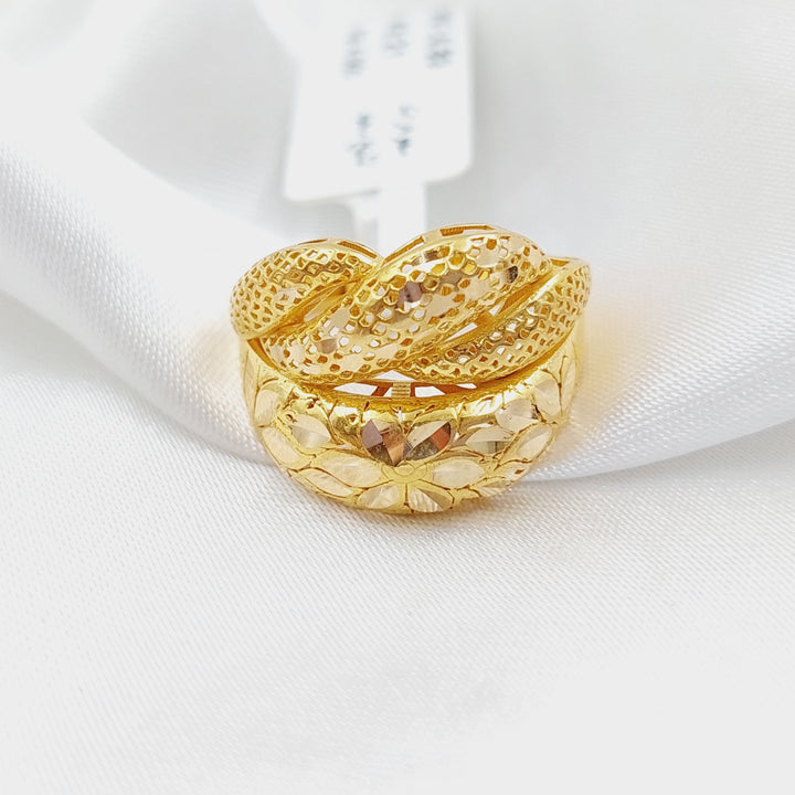 21K Gold Fancy Ring by Saeed Jewelry - Image 6