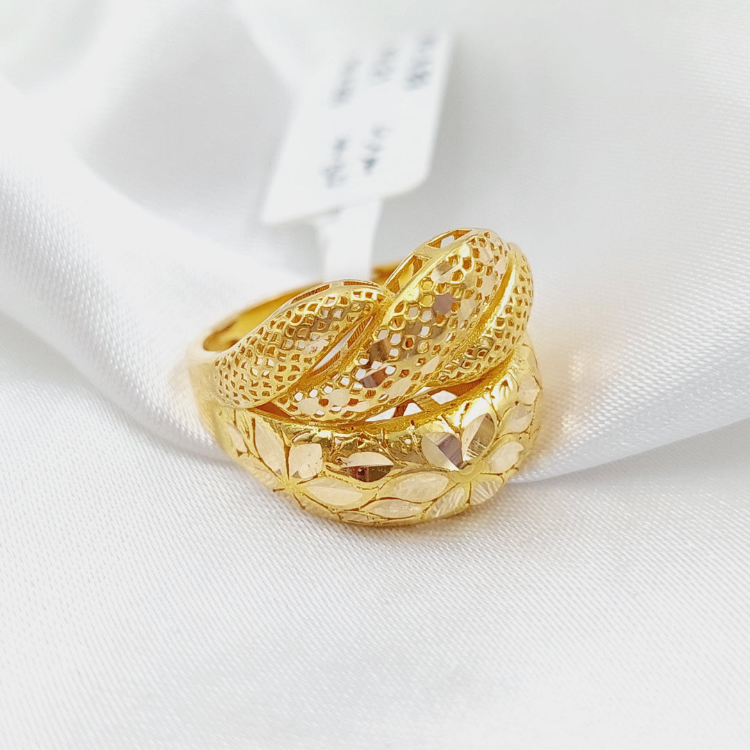 21K Gold Fancy Ring by Saeed Jewelry - Image 4