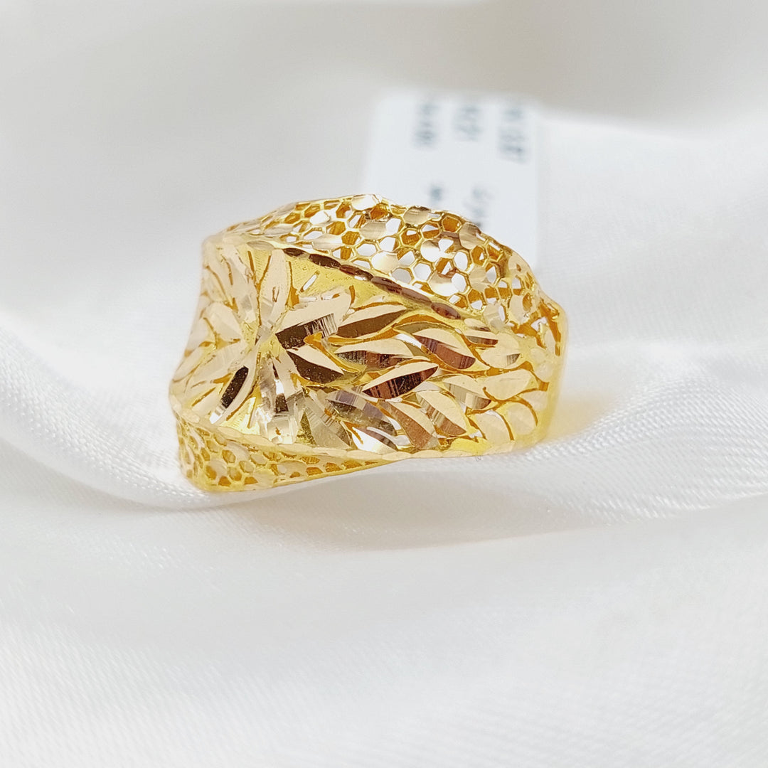 21K Gold Fancy Ring by Saeed Jewelry - Image 4